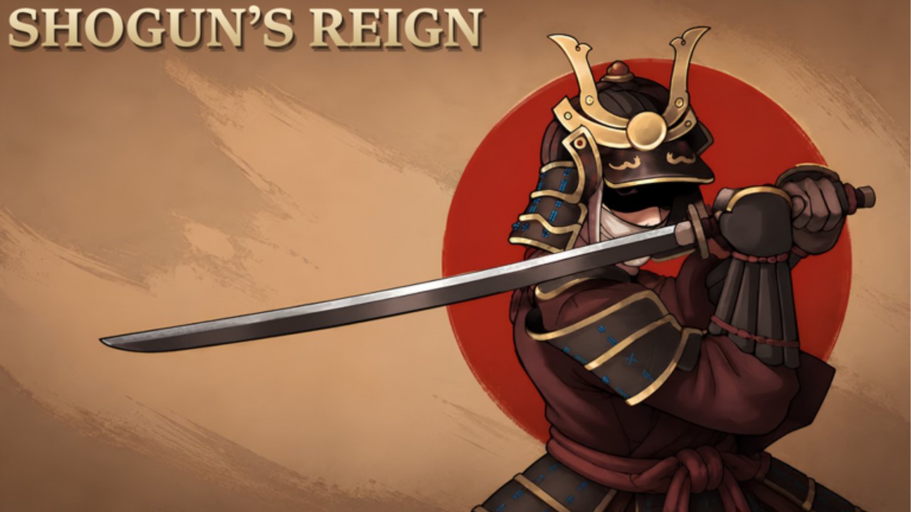 Shogun's Reign-Übersicht mit Province-Landschaft, Housing und Roleplay-HUD im Edo-Japan